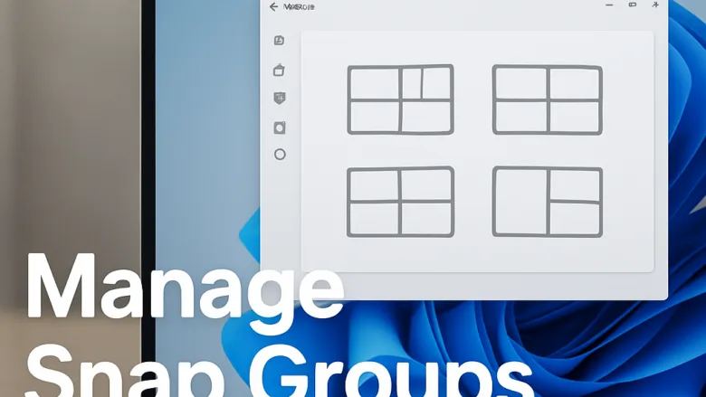 How to Enable or Disable Show Snap Groups on Alt+Tab, Task View, and Taskbar in Windows 11