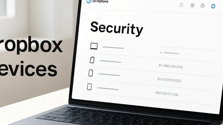 How to find devices linked to your personal Dropbox account