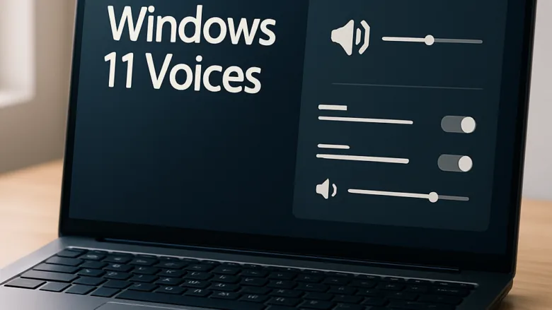 How to install text-to-speech voices in Windows 11 Speech settings