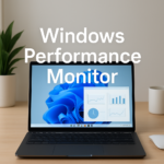 How to open the Performance Monitor in Windows 11