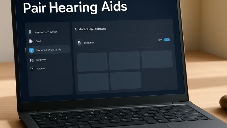 How to pair Bluetooth hearing aids in Windows 11 Hearing devices settings