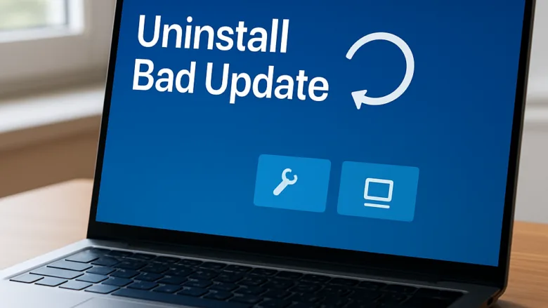 How to uninstall a Windows 11 cumulative update that fails to boot