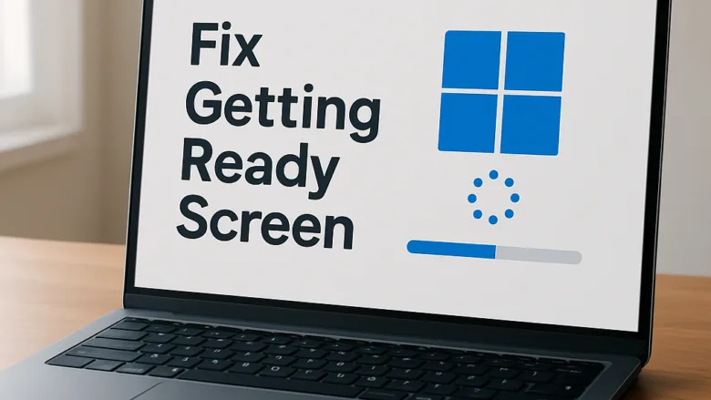 Stuck on getting ready screen after a Windows 11 cumulative update