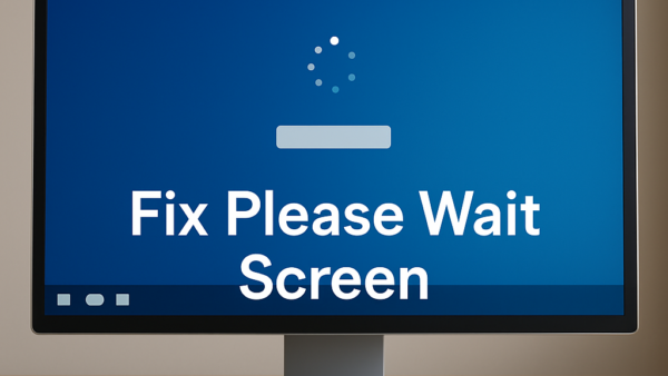Stuck On The Please Wait Screen After Entering Your Password In Windows 11