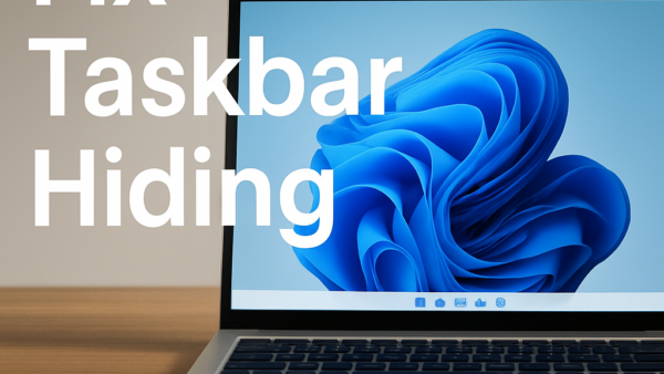 Taskbar Keeps Hiding And Won’t Stay Locked In Windows 11