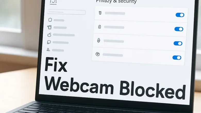 What to do when Windows 11 Camera privacy settings block your webcam apps