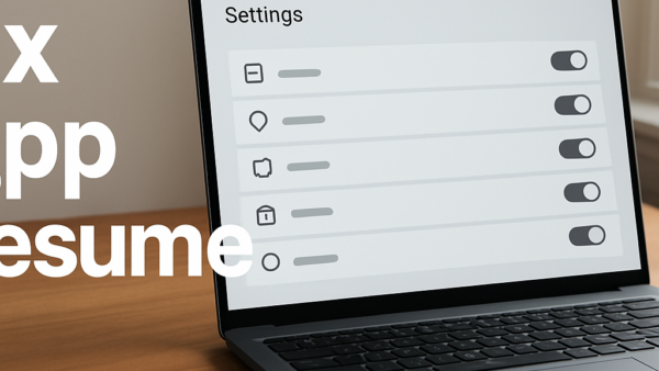 What To Do When Windows 11 Resume Settings Fail To Reopen Your Apps After A Reboot