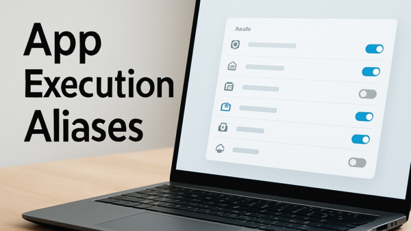 What Windows 11 App Execution Alias Settings Actually Control