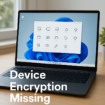 Why Is Device Encryption Missing in Windows 11?