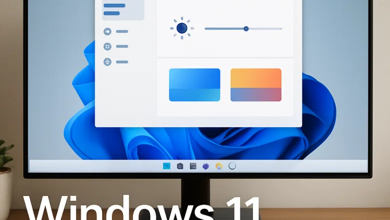 Windows 11 Display and Color Settings Hub
