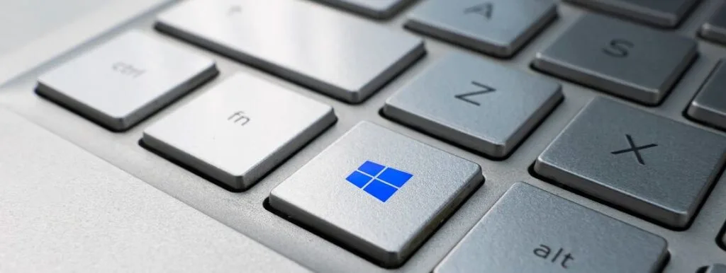 Windows key + I Win + I on keyboard
