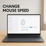 How to adjust the mouse pointer speed in Windows 11 settings
