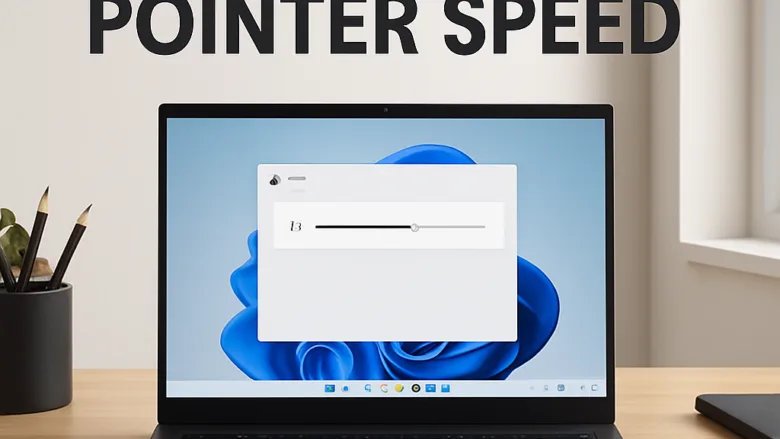 adjust the mouse pointer speed on windows