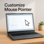 How to customize pointer appearance and cursor thickness in Windows 11 accessibility settings
