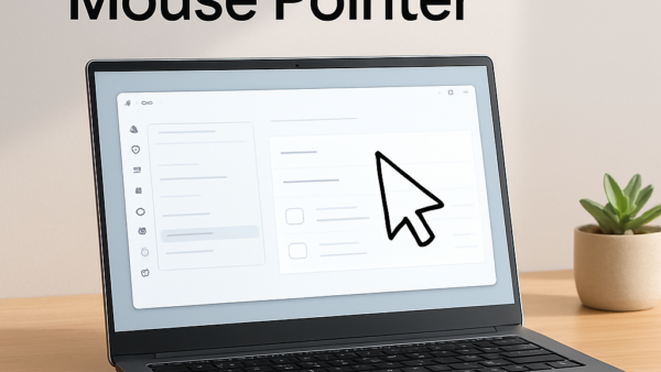 How to customize pointer appearance and cursor thickness in Windows 11 accessibility settings