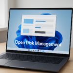 How to open Disk Management in Windows 11