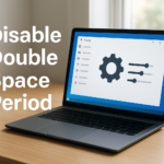 How to Disable Double Tap Space Bar Period Insertion in Windows 11 Typing