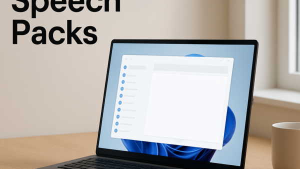 How to download language packs for speech recognition in Windows 11