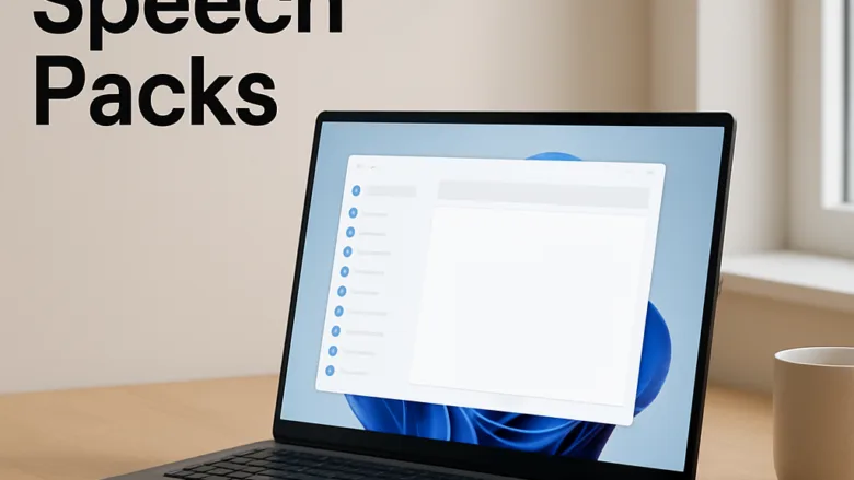 download language pack for speech