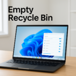 How to clear the recycle bin automatically in Windows 11 storage settings