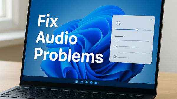 How to change the default sound output device in Windows 11 Audio Settings