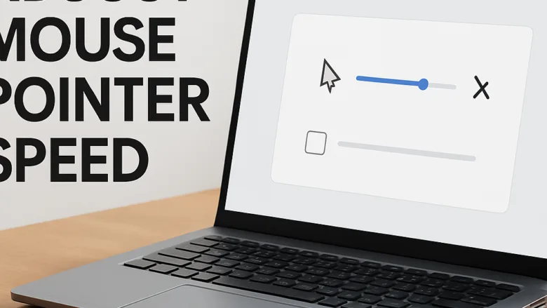 How to adjust mouse pointer speed in Windows 11 settings