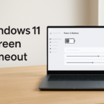How To Adjust Screen Timeout Settings In Windows 11 Power And Sleep