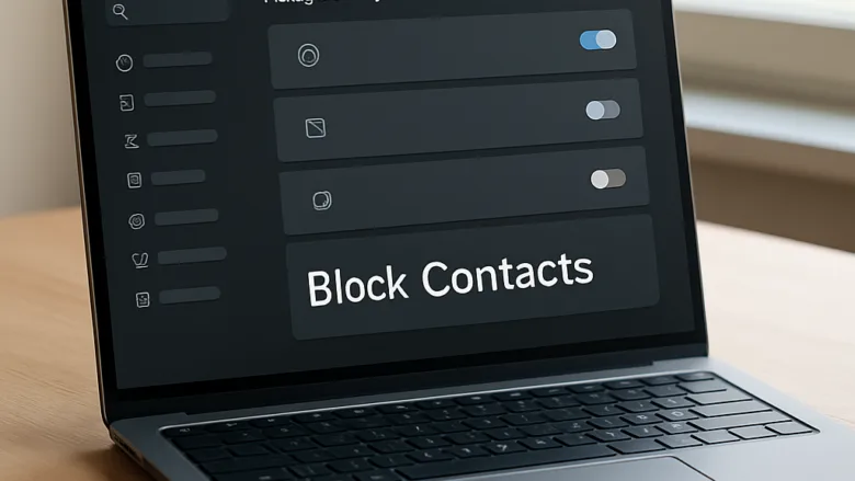How to block app access to contact lists in Windows 11 Privacy Settings