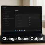 How to Change the Default Sound Output Device When Multiple Speakers Are Connected