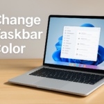How To Change The Windows 11 Taskbar Color