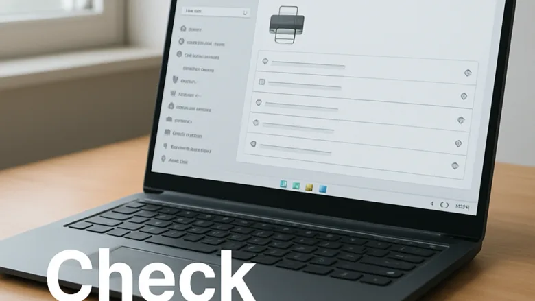 How to check current print jobs in the Windows 11 queue