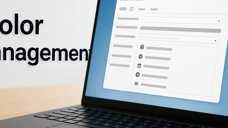 How to configure color management profiles in Windows 11 display settings