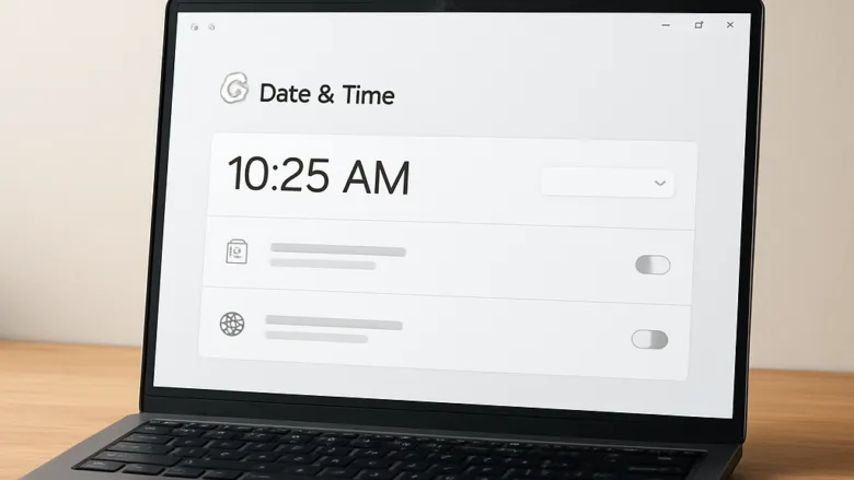 How to configure manual time zone overrides in Windows 11 Date and Time settings