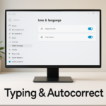How to Configure Typing Insights and Autocorrect in Windows 11 Time & Language Settings