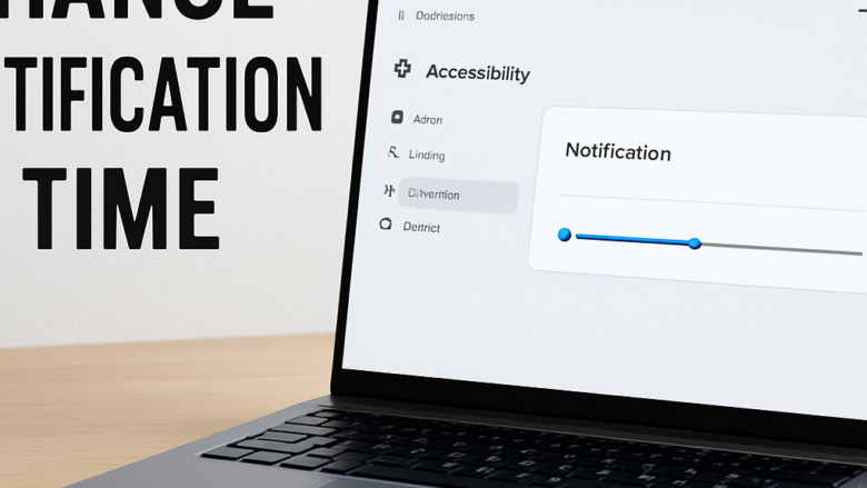 How To Customize Notification Banner Timeout Duration In Windows 11 Notifications Settings