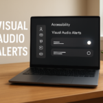 How to customize visual audio alert flashes in Windows 11 Accessibility settings