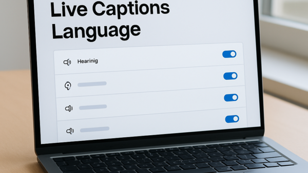 How To Manage Live Captions Language Models In Windows 11 Accessibility Captions Settings