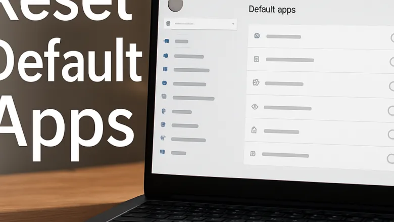 How to reset default app settings back to recommended values in Windows 11