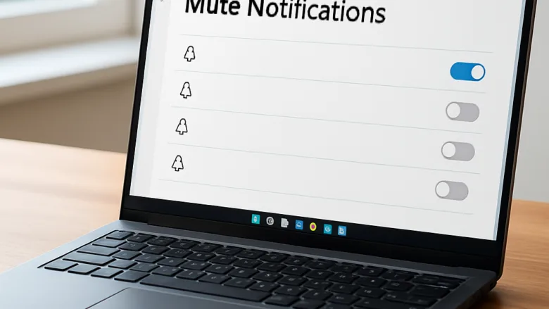 How to restrict background app notifications in Windows 11 Notification settings