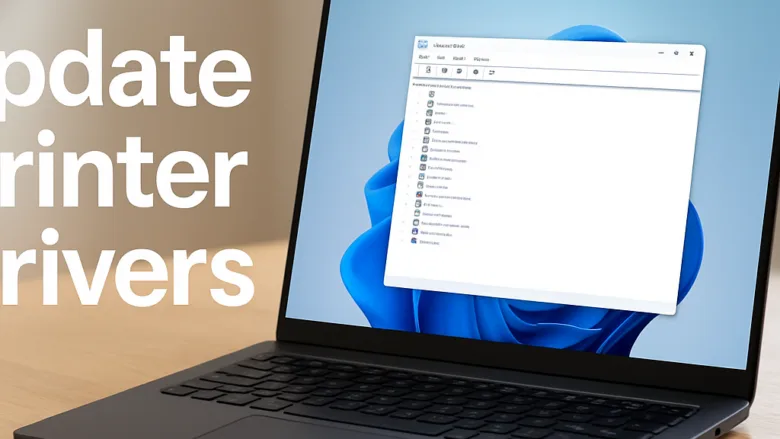 How to update printer drivers manually in Windows 11 Device Manager