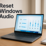 How to reset audio enhancements in Windows 11 sound properties