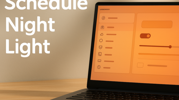 How to schedule Night Light for better sleep in Windows 11 Display Settings