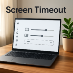 How to adjust screen timeout settings in Windows 11 Power and Sleep