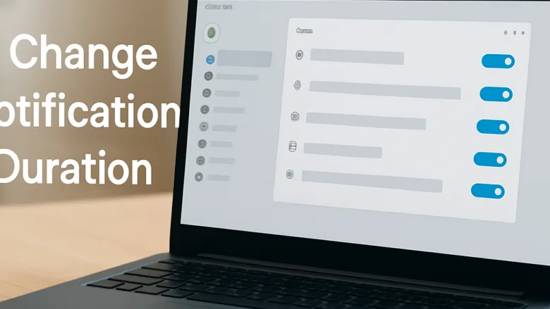 Should you change app notification banner duration in Windows 11 settings