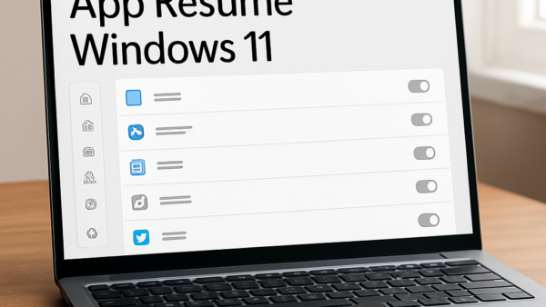 Should You Enable App Resume After Sign-in In Windows 11 Advanced Settings