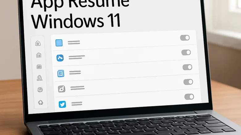 Should you enable app resume after sign-in in Windows 11 Advanced Settings
