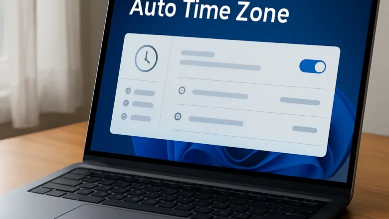 Should you enable automatic time zone updates in Windows 11 Date and Time settings?