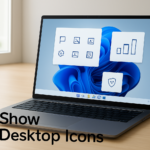 How to show hidden desktop icons in Windows 11 personalization settings