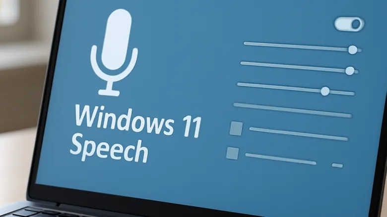 Time & language Speech settings