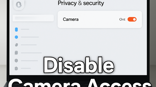 What Breaks When You Disable Camera Access System-Wide in Windows 11